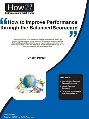cover image of How to Improve Performance through the Balanced Scorecard